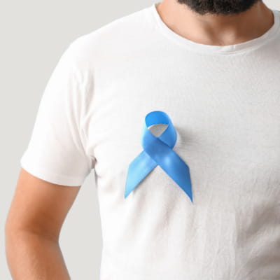 Choroby onkologiczne (dla mężczyzn) - pakiet badań. Polecany mężczyznom profilaktycznie oraz w przypadku objawów takich jak trudności w oddawaniu moczu, przewlekłe bóle brzucha, nagła utrata wagi czy osłabienie organizmu